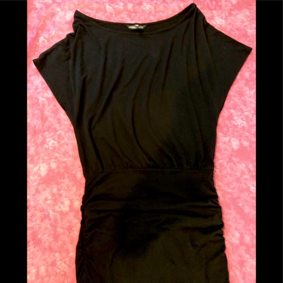 Victorias Secret black maxi dress with ruched waist size S - Picture 2 of 3